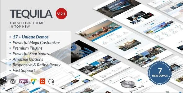 Tequila | Unique Multi-Purpose WooCommerce Theme
