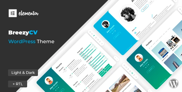 BreezyCV – Resume Theme