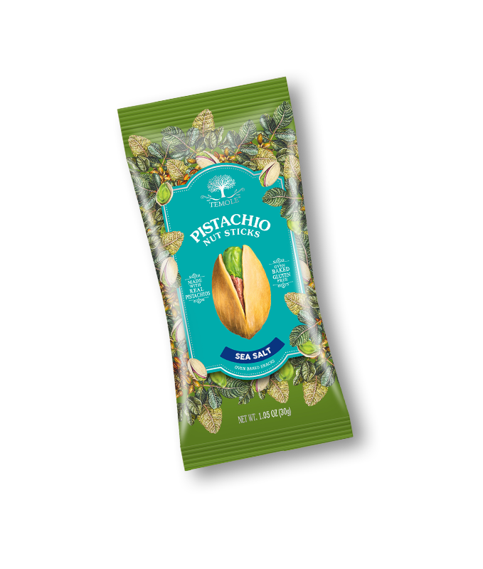 Pistachio Nut Sticks - Sea Salt #f5b400